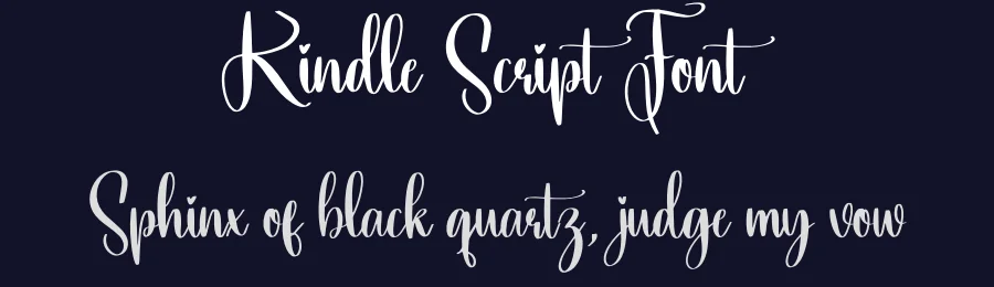 Kindle Script Font by creativeletter — Script Handwritten Font — thumbnail 2