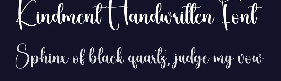 Kindment Handwritten Font by andikastudio — Script Handwritten Font — thumbnail 2