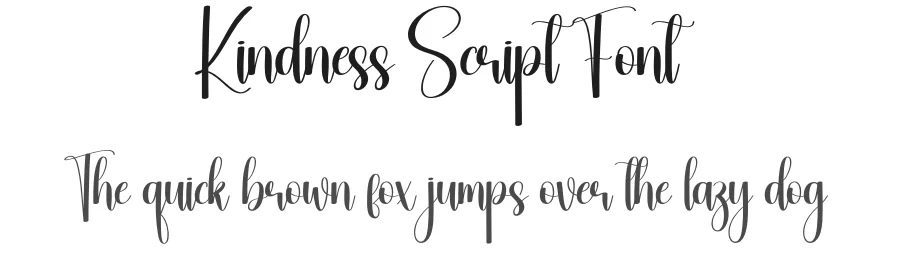 Kindness Script Font by creativeletter — Script Handwritten Font
