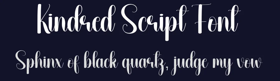 Kindred Script Font by andikastudio — Script Handwritten Font — thumbnail 2