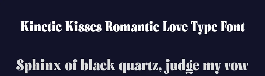 Kinetic Kisses Romantic Love Type Font by Casloop Studio — Decorative Font — thumbnail 2