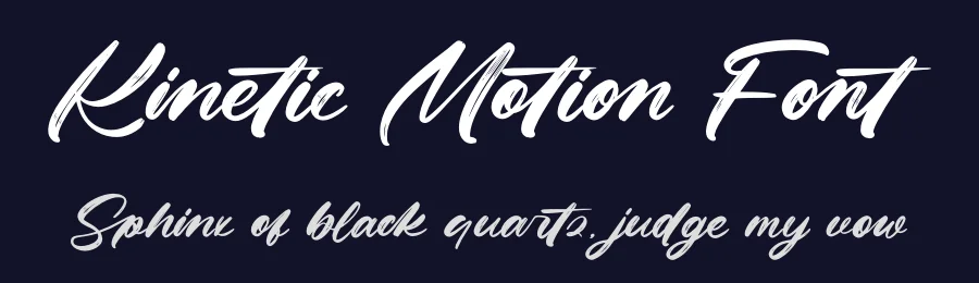 Kinetic Motion Font by letterenastudios — Script Handwritten Font — thumbnail 2