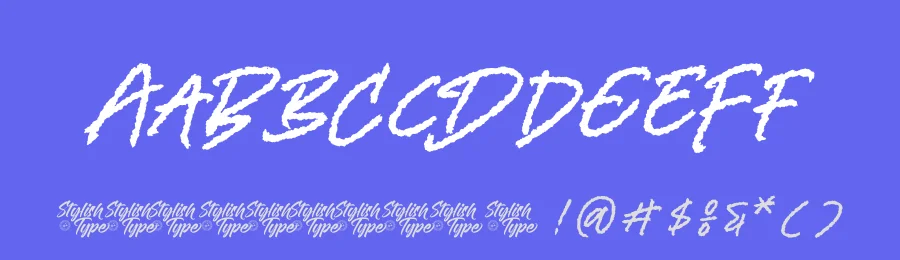 Kinetica Scribble – Rough Brush Script Font by stylishtype.co — Script Handwritten Font — thumbnail 3