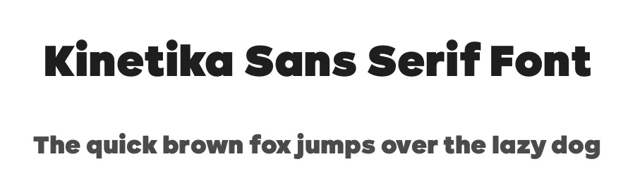 Kinetika Sans Serif Font by Kastelov — Sans Serif Font