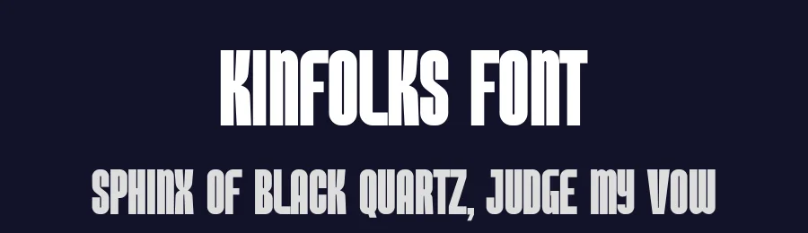 Kinfolks Font by UICreative — Display Font — thumbnail 2