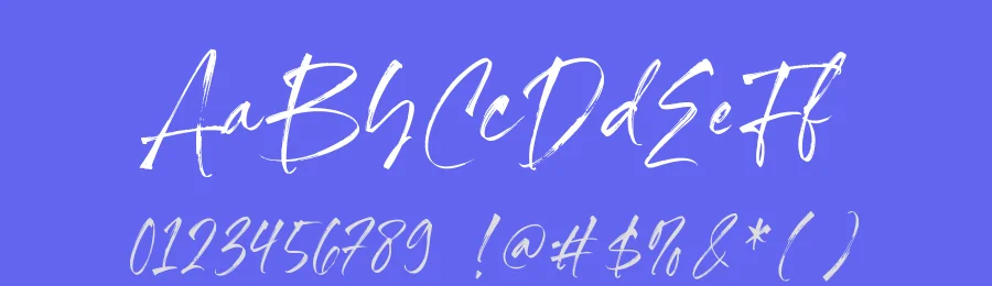 King Artemis Font by Timur type — Script Handwritten Font — thumbnail 3