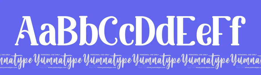 King Lounpera Display Font by Yumna Type — Display Font — thumbnail 3