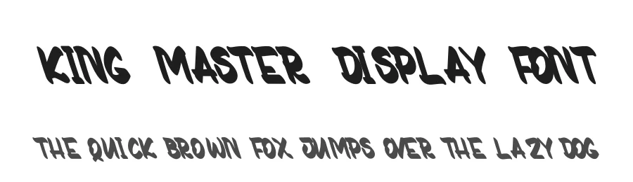 King Master Display Font by creativeletter — Display Font