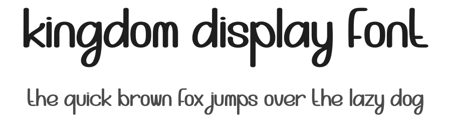 Kingdom Display Font by creativeletter — Display Font