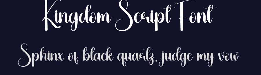 Kingdom Script Font by creativeletter — Script Handwritten Font — thumbnail 2