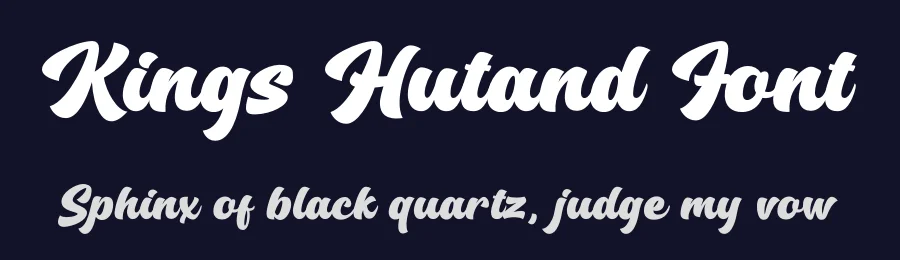 Kings Hutand Font by Multype Studio — Script Handwritten Font — thumbnail 2