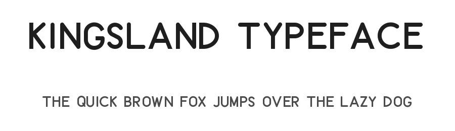 Kingsland Typeface by Jen Wagner Co — Sans Serif Font