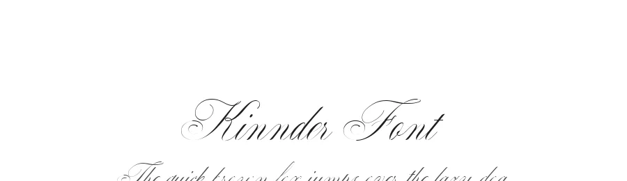 Kinnder Font by Bellinghamtype Foundry — Script Handwritten Font