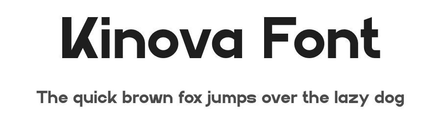 Kinova Font by Marvadesign — Sans Serif Font