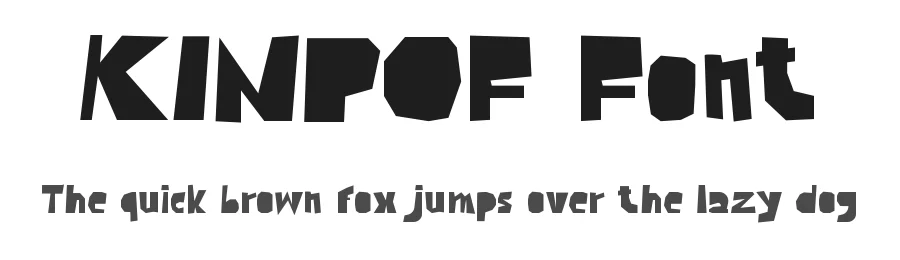 KINPOF Font by Rautan — Display Font