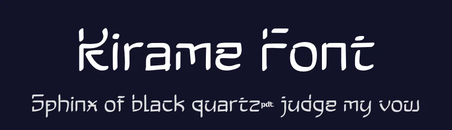 Kirame Font by productype — Decorative Font — thumbnail 2