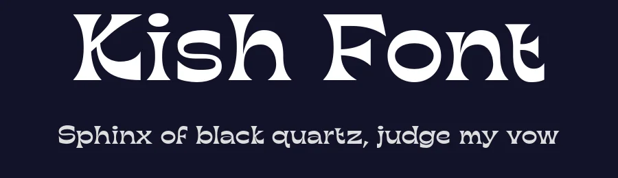 Kish Font by That That Creative — Decorative Font — thumbnail 2