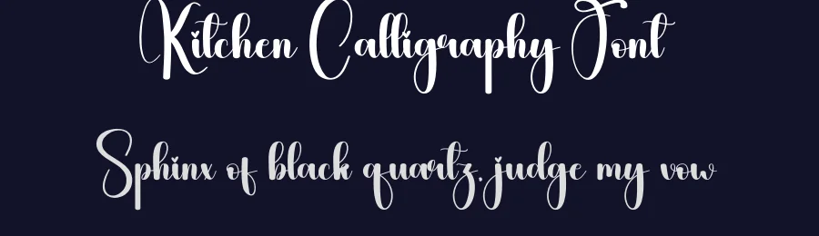 Kitchen Calligraphy Font by andikastudio — Script Handwritten Font — thumbnail 2
