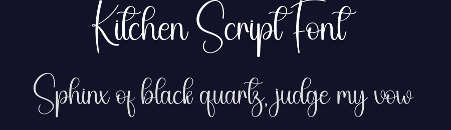 Kitchen Script Font by creativeletter — Script Handwritten Font — thumbnail 2