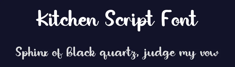 Kitchen Script Font by inermediaSTUDIO — Script Handwritten Font — thumbnail 2