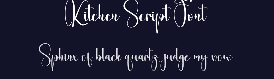 Kitchen Script Font by andikastudio — Script Handwritten Font — thumbnail 2