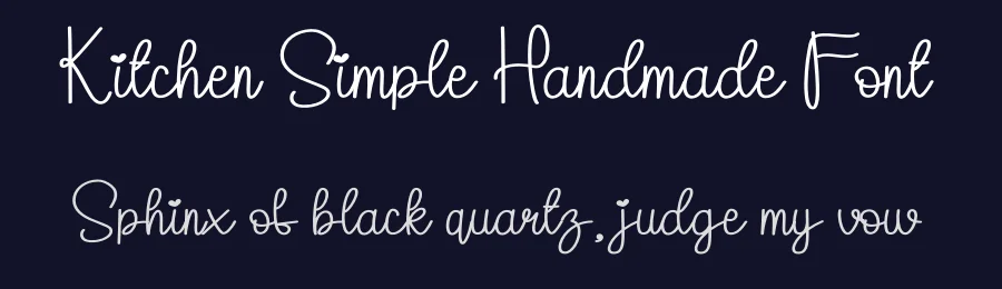 Kitchen Simple Handmade Font by andikastudio — Script Handwritten Font — thumbnail 2