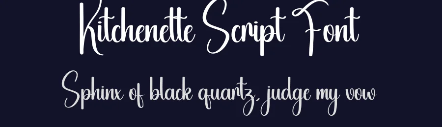 Kitchenette Script Font by creativeletter — Script Handwritten Font — thumbnail 2