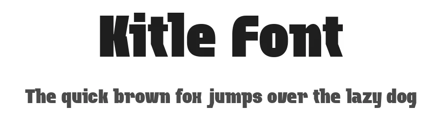 Kitle Font by Pekotype — Sans Serif Font