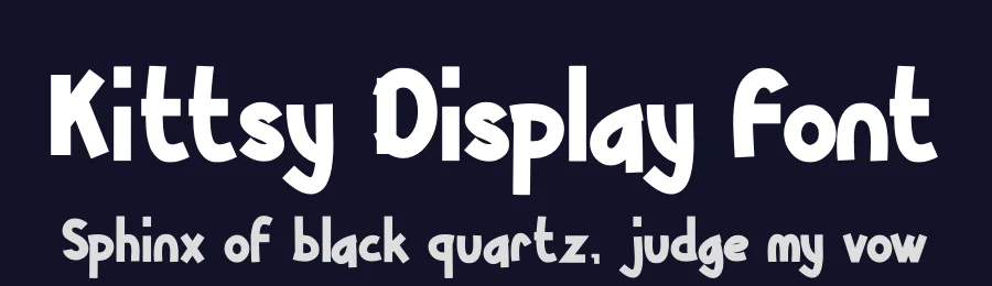 Kittsy Display Font by letterfiastudio — Decorative Font — thumbnail 2