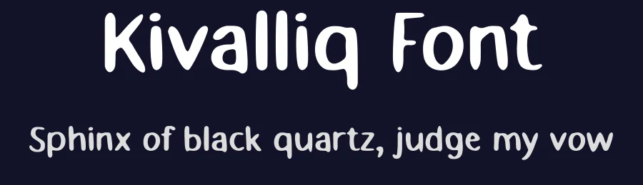 Kivalliq Font by Rachmad bagus f — Script Handwritten Font — thumbnail 2