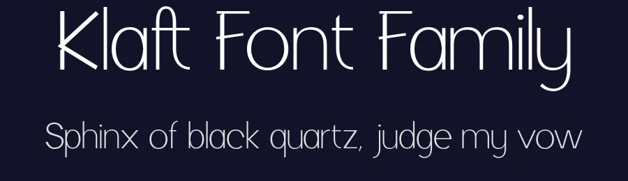 Klaft Font Family by roomspace creative lab — Display Font — thumbnail 2