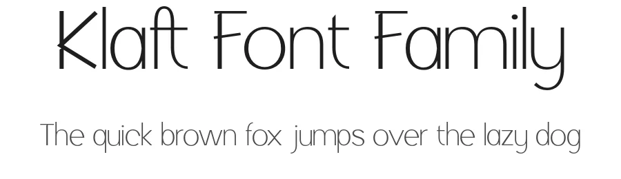 Klaft Font Family by roomspace creative lab — Display Font