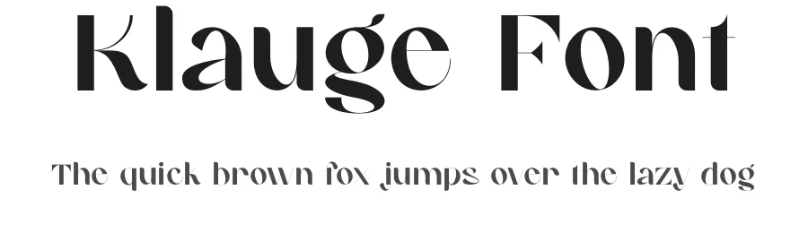 Klauge Font by Bryantamadesign — Sans Serif Font