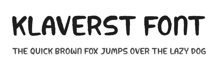 Klaverst Font by glorytype — Display Font