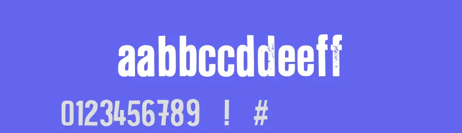 Klein Rough Gemein Font by TypoGraphicDesign — Display Font — thumbnail 3