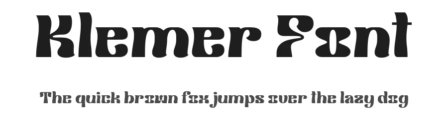 Klemer Font by prioritype โ Display Font