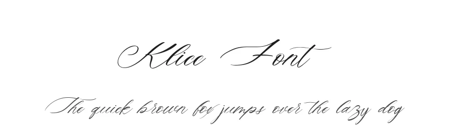 Klice Font by pentagonistudio — Script Handwritten Font