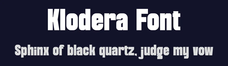 Klodera Font by ErmediaStudio — Decorative Font — thumbnail 2