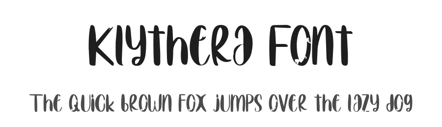 Klythera Font by Creatifontstudios — Decorative Font