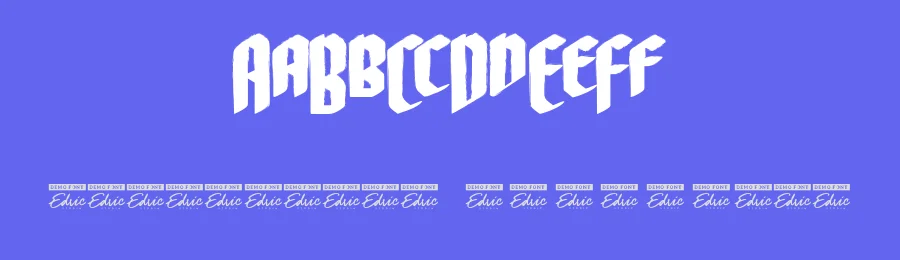 Knights Font by edricstudio — Display Font — thumbnail 3