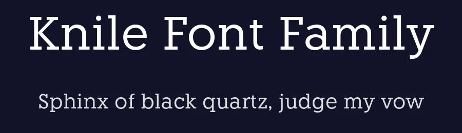 Knile Font Family by atipo — Sans Serif Font — thumbnail 2