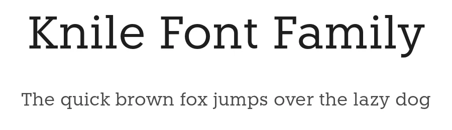 Knile Font Family by atipo — Sans Serif Font