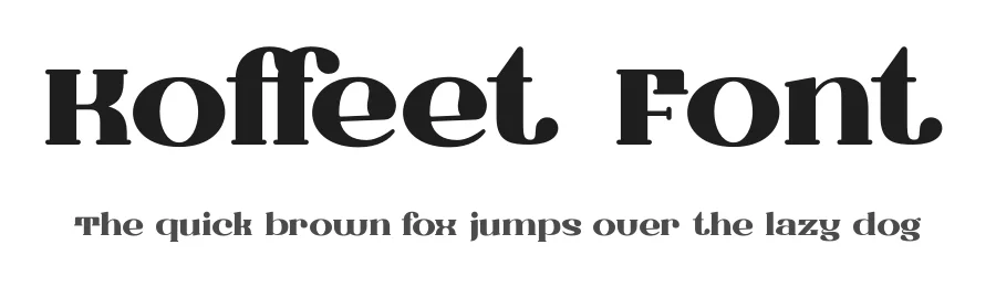 Koffeet Font by Rismatype — Decorative Font