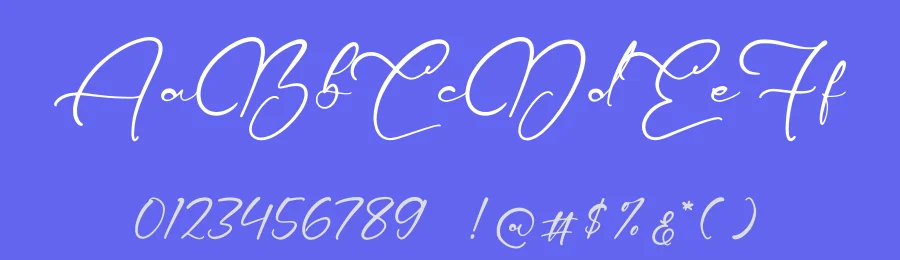 Koffertinez Font by glorytype — Script Handwritten Font — thumbnail 3