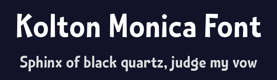 Kolton Monica Font by grezlinestudio — Decorative Font — thumbnail 2
