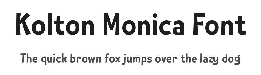 Kolton Monica Font by grezlinestudio — Decorative Font