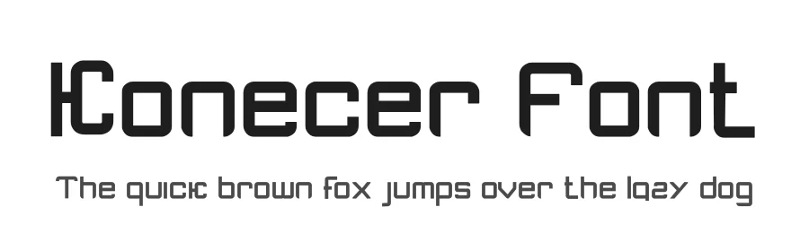 Konecer Font by hayoyuka8 — Display Font