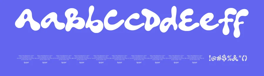 Konja – Organic Psychedelic Font by majelis art — Decorative Font — thumbnail 3