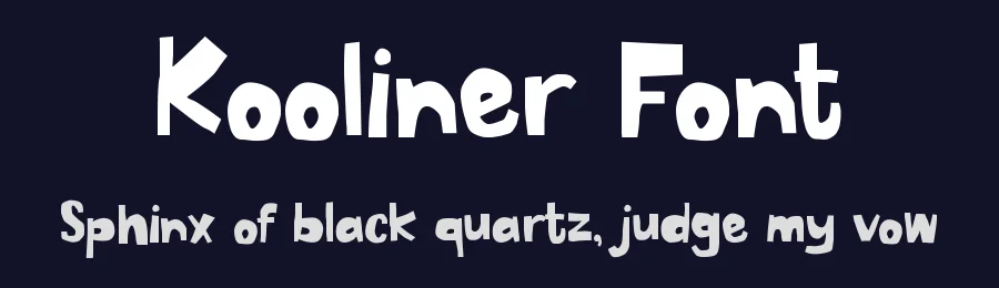 Kooliner Font by Rautan Studio — Decorative Font — thumbnail 2