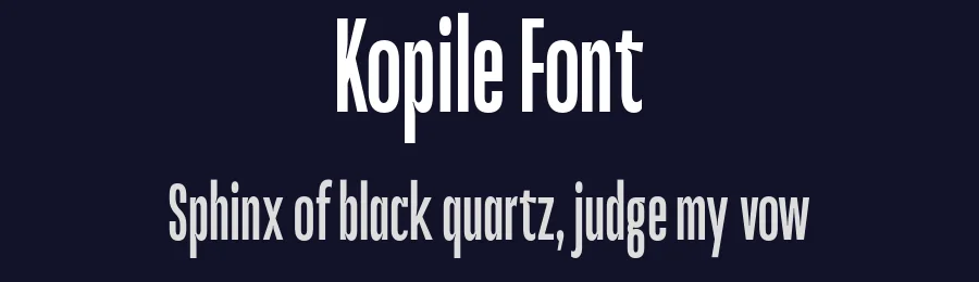 Kopile Font by afkaristudio — Decorative Font — thumbnail 2